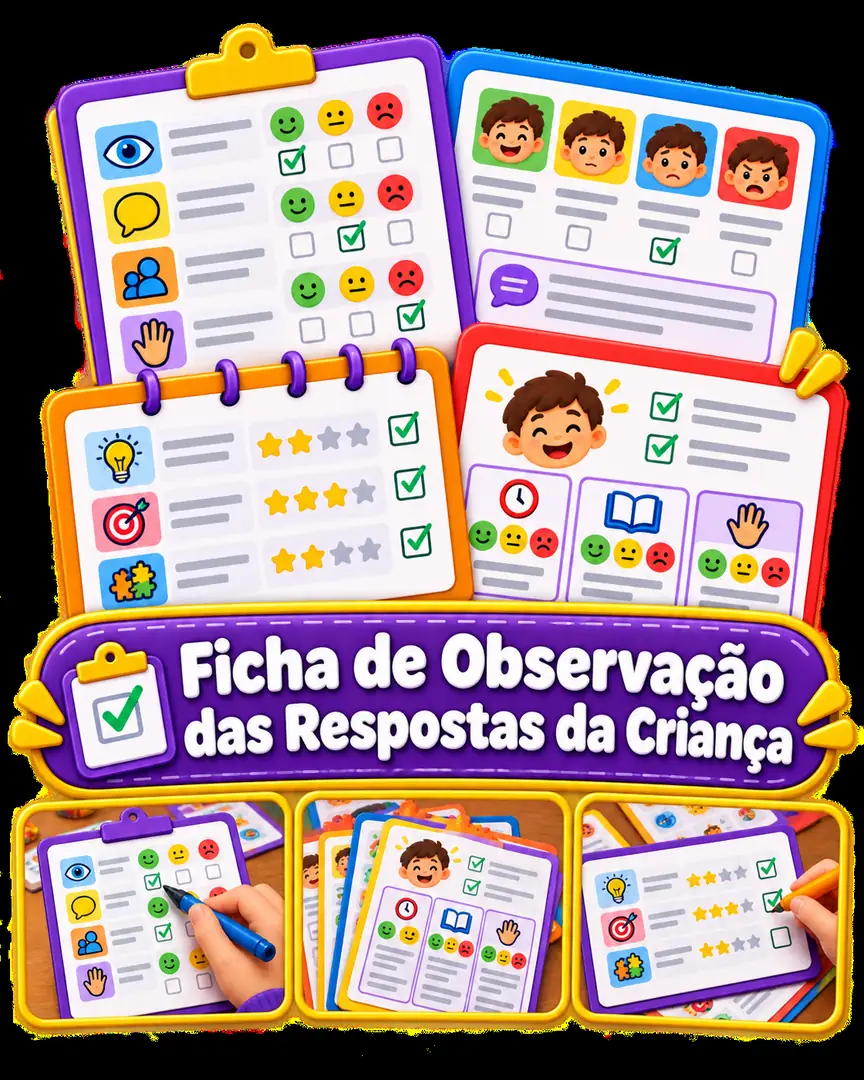 Bônus 3 — Ficha de Observação das Respostas da Criança