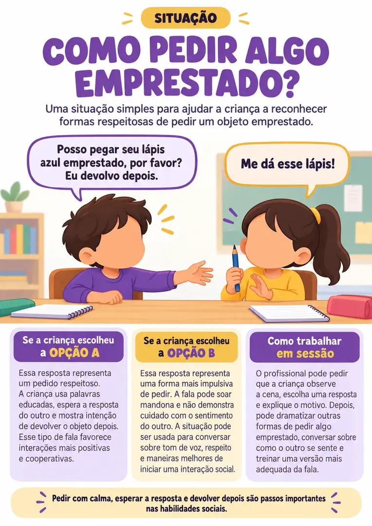 +40 Situações Sociais para Terapia Infantil [Atividades/Estratégias] — imagem 1